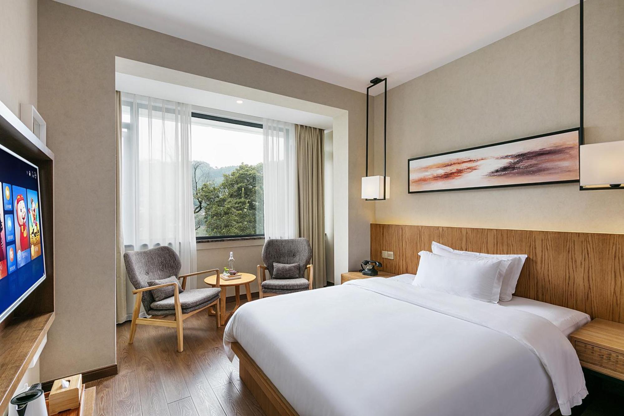 Hangzhou Puyu Travelling With Hotel Exteriér fotografie